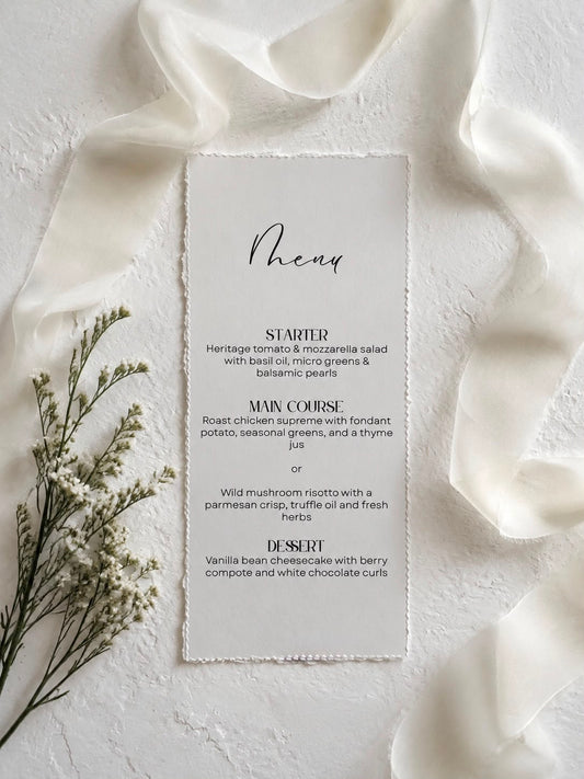 Amelia Menu
