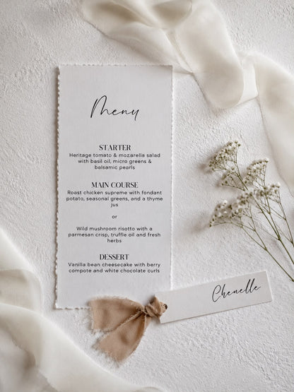 Amelia Menu