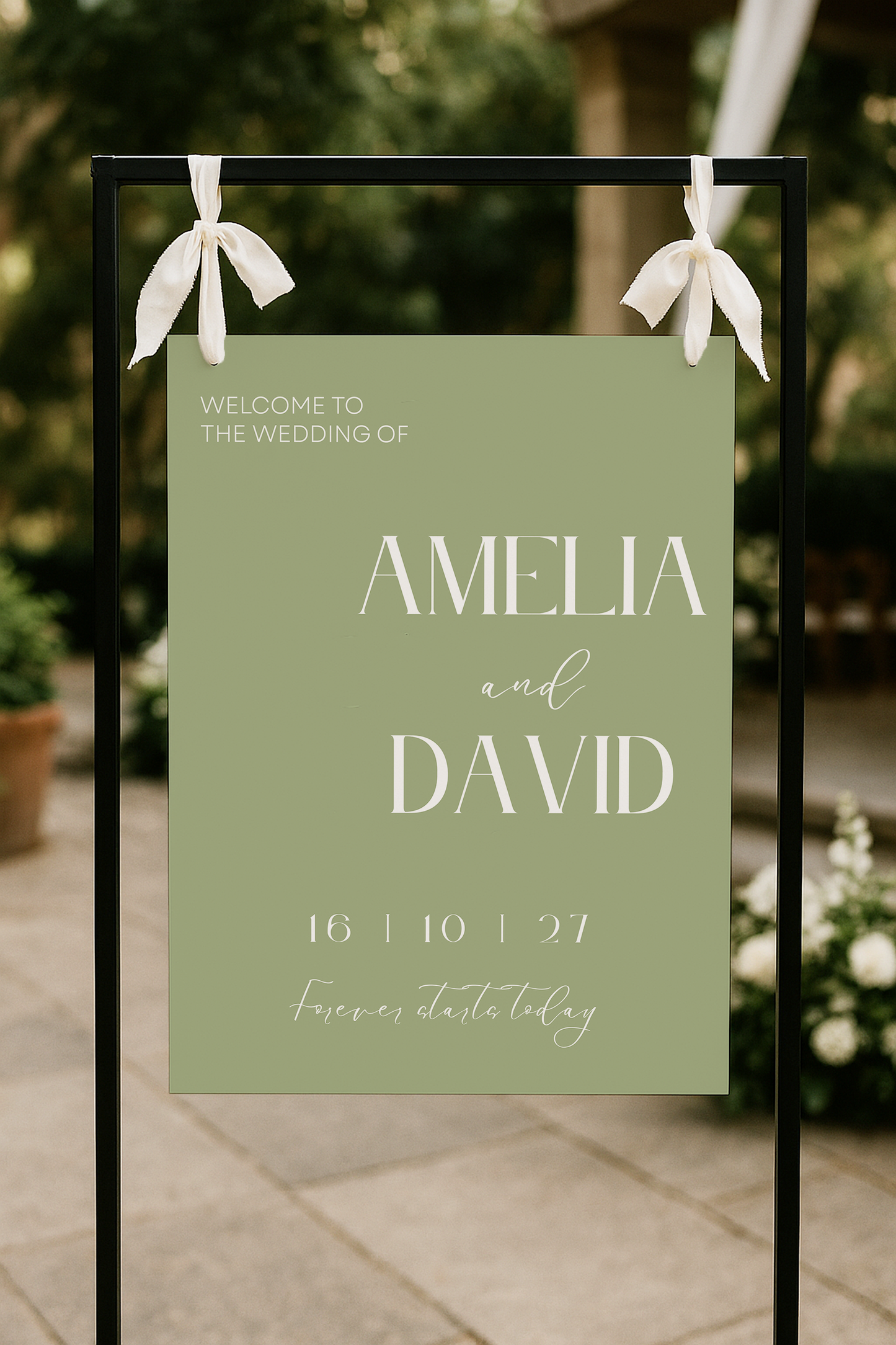 Amelia | Welcome Sign
