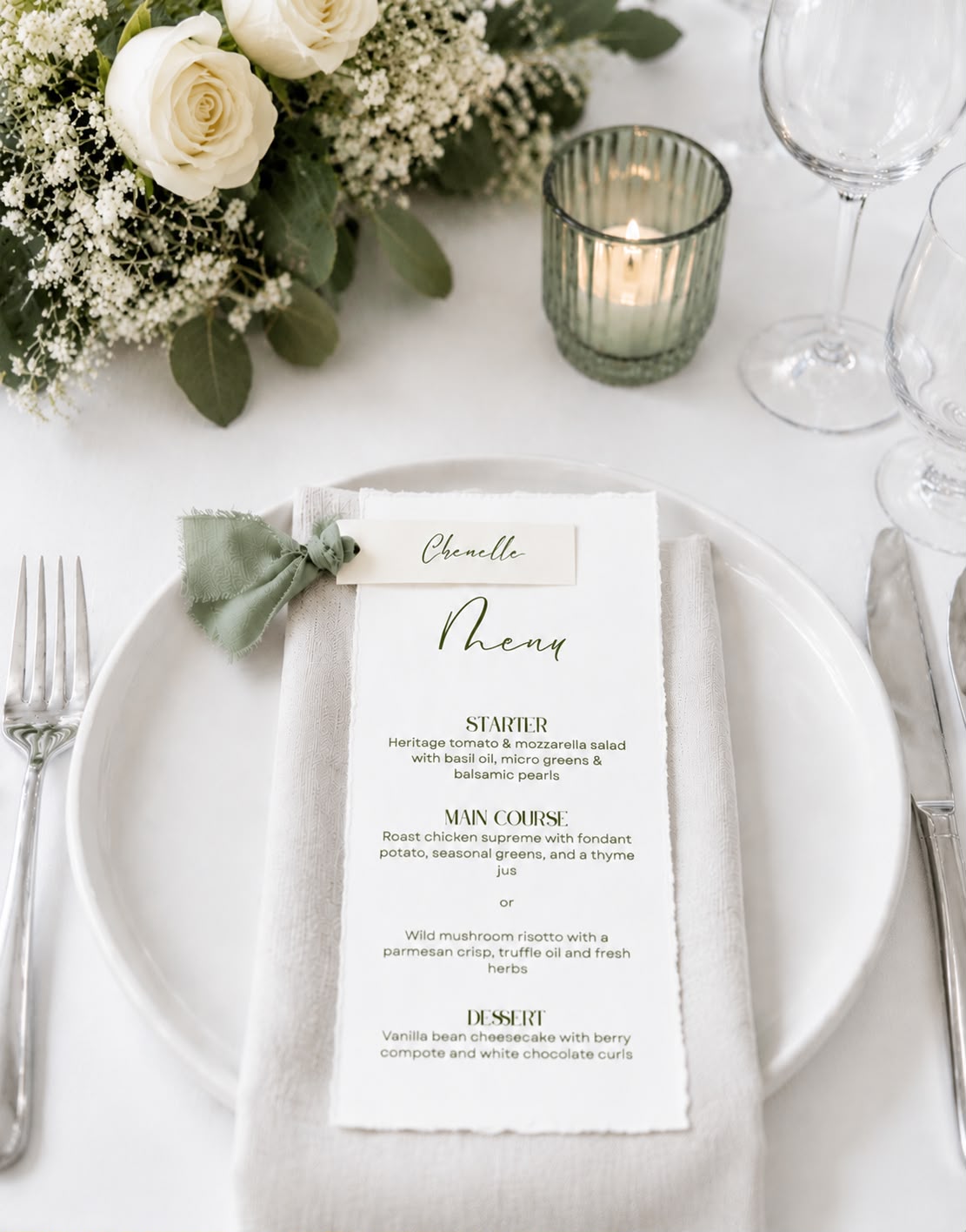 Amelia Menu