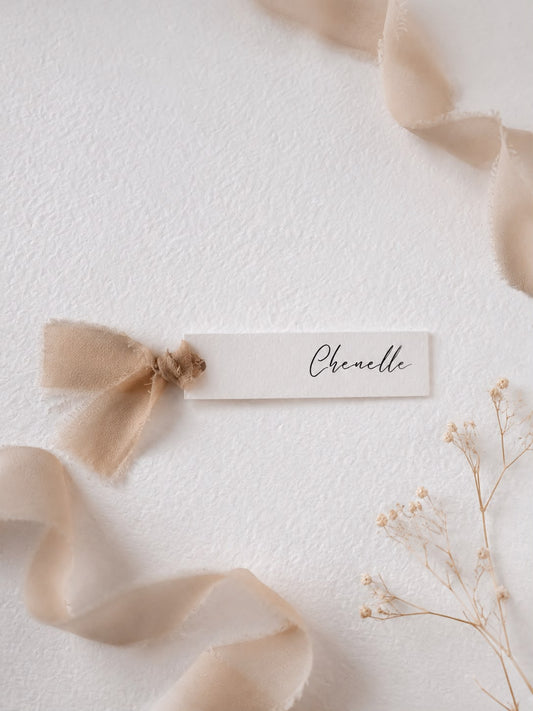 Amelia Place Name | With Ribbon