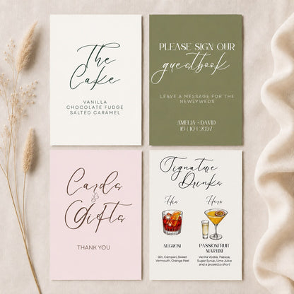 Amelia Sign | Freestanding