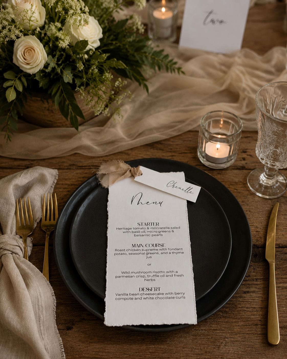 Amelia Menu