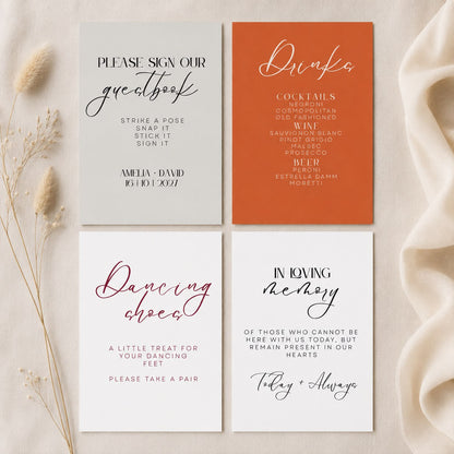 Amelia Sign | Freestanding