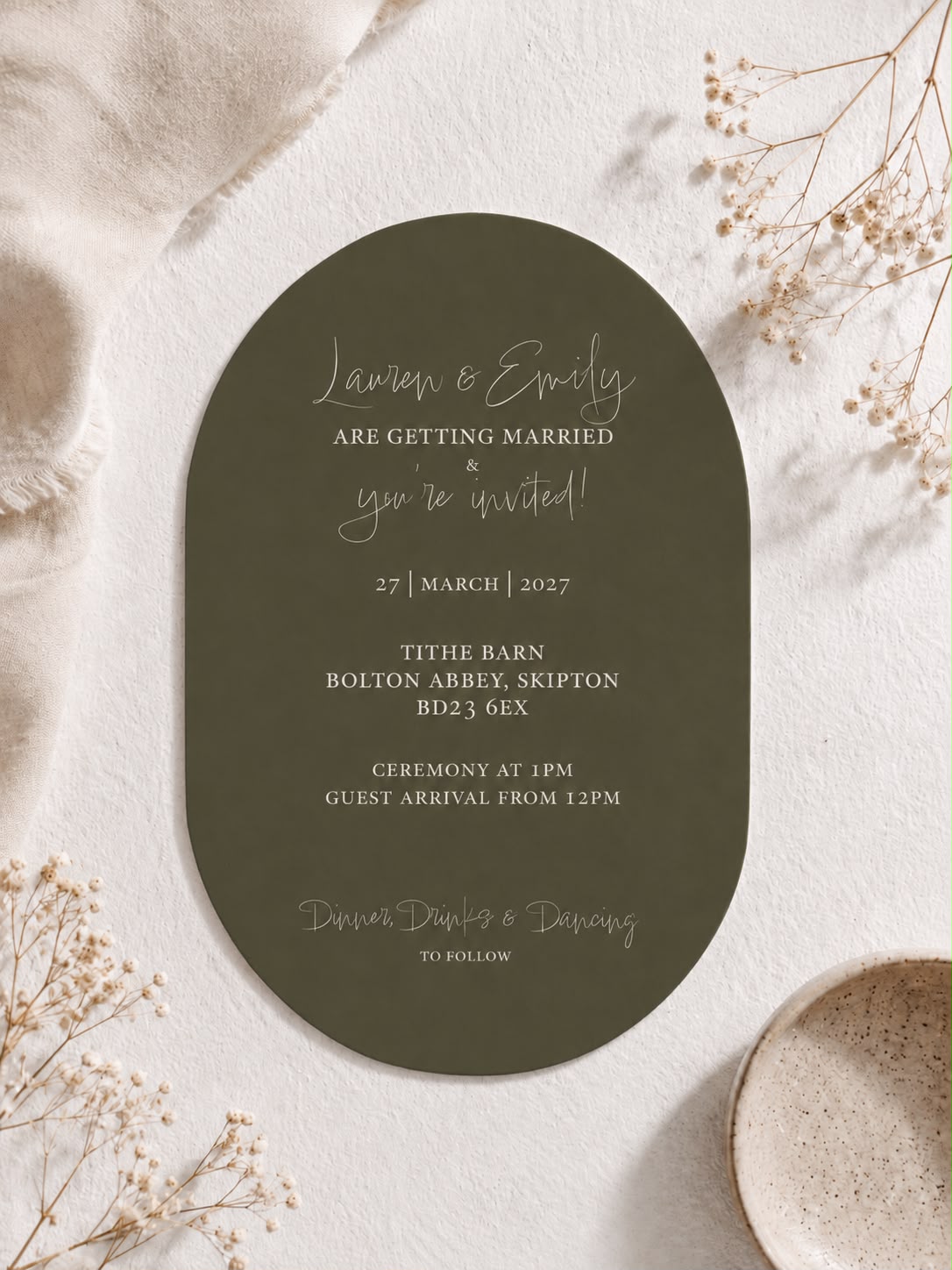 Ava Invitation | Day Guest
