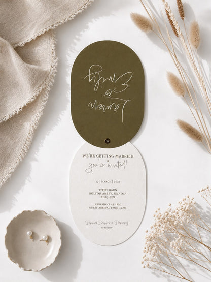 Ava Invitation Suite | Swivel Card