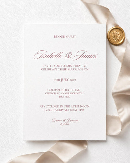 Belle Invitation | Day Guest