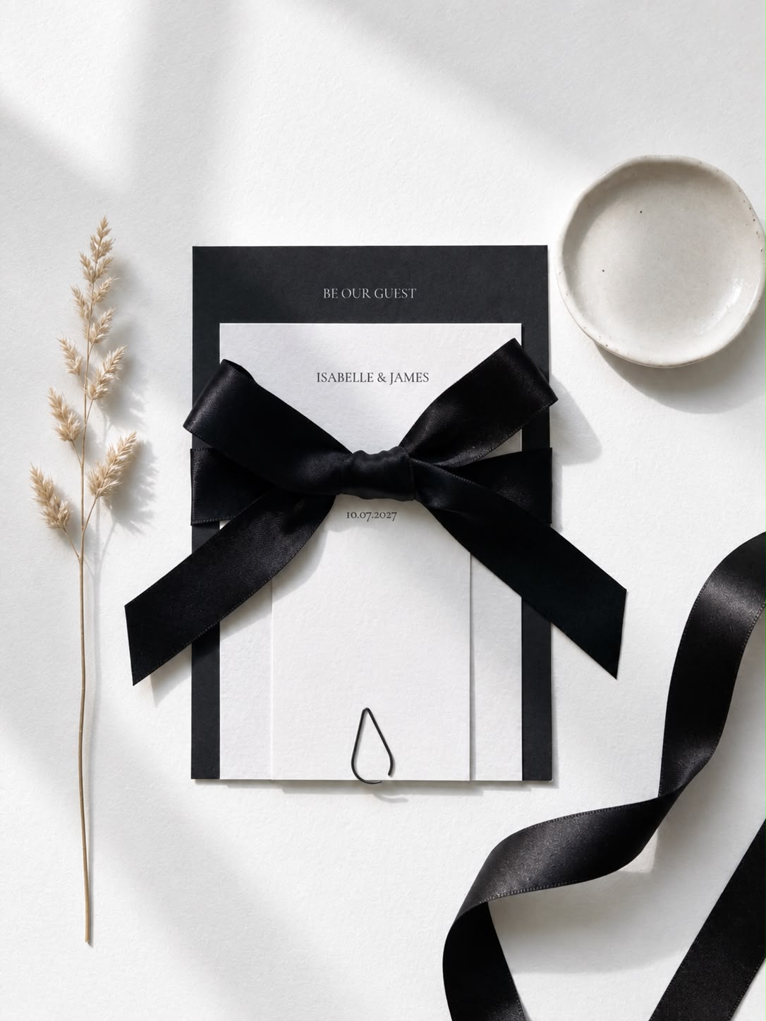 Belle Invitation | Three Card Suite