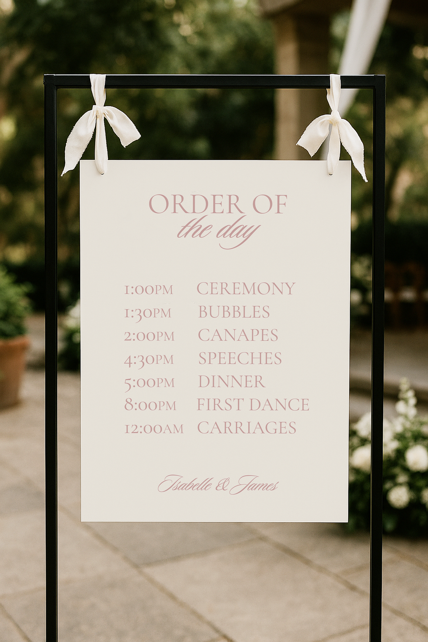 Belle | Order of the Day