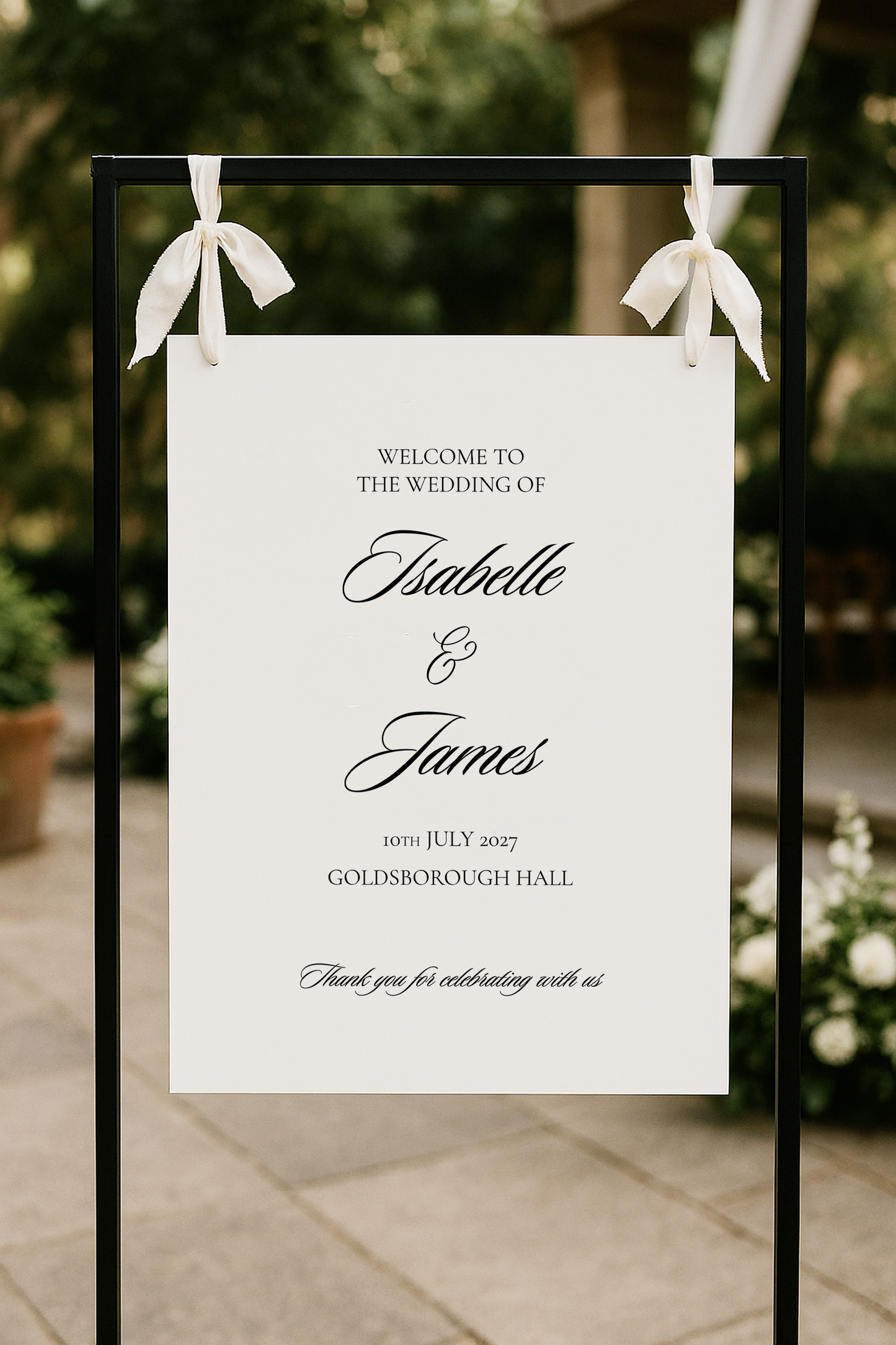 Belle | Welcome Sign