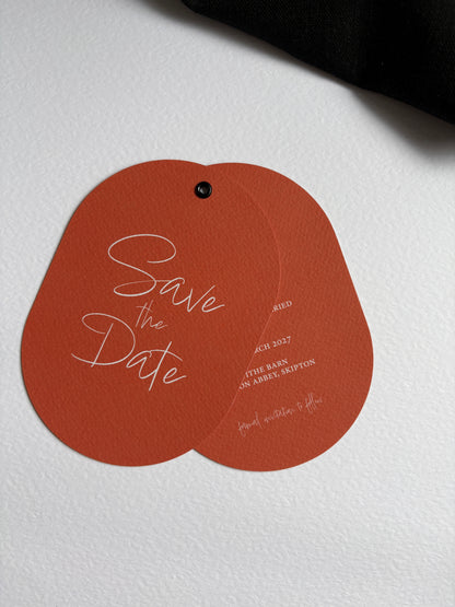 Ava Save the Date | Swivel Card
