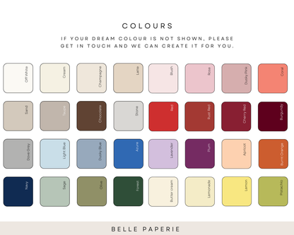 Amelia | Table Plan