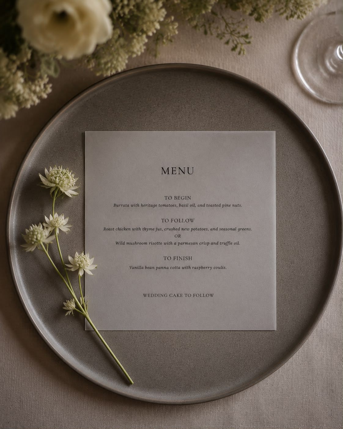 Belle Menu