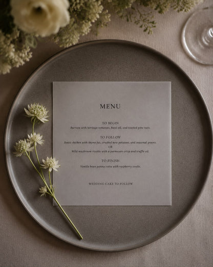 Belle Menu
