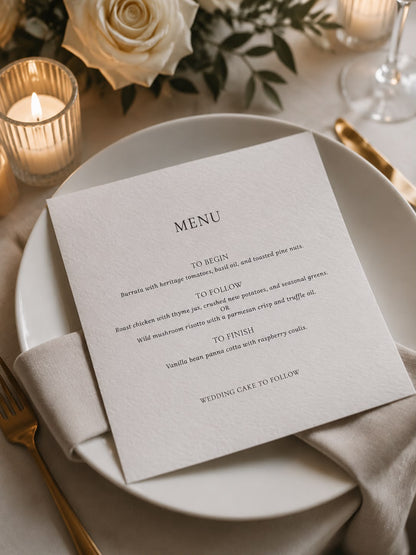 Belle Menu