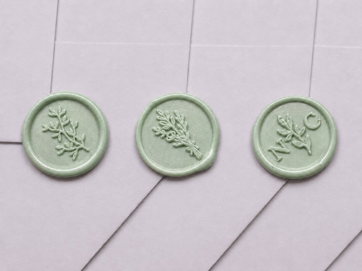Wax Seal | Mint Pearl