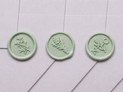 Wax Seal | Mint Pearl