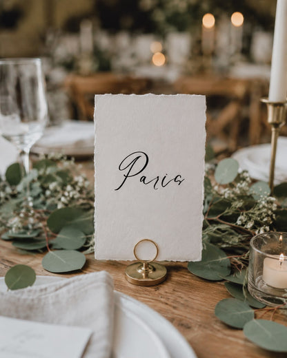 Amelia Table Name Cards