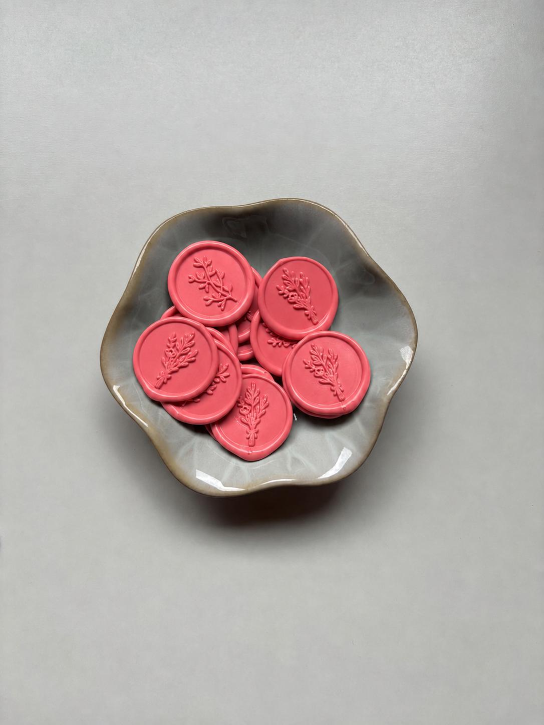 Wax Seal | Coral