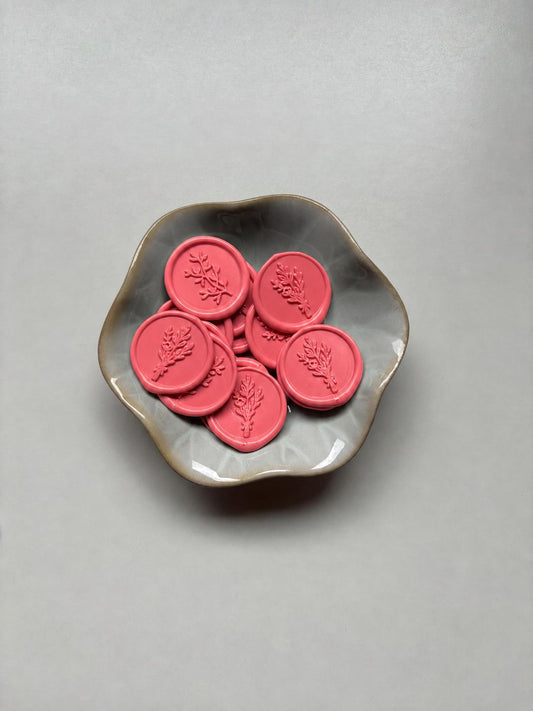 Wax Seal | Coral
